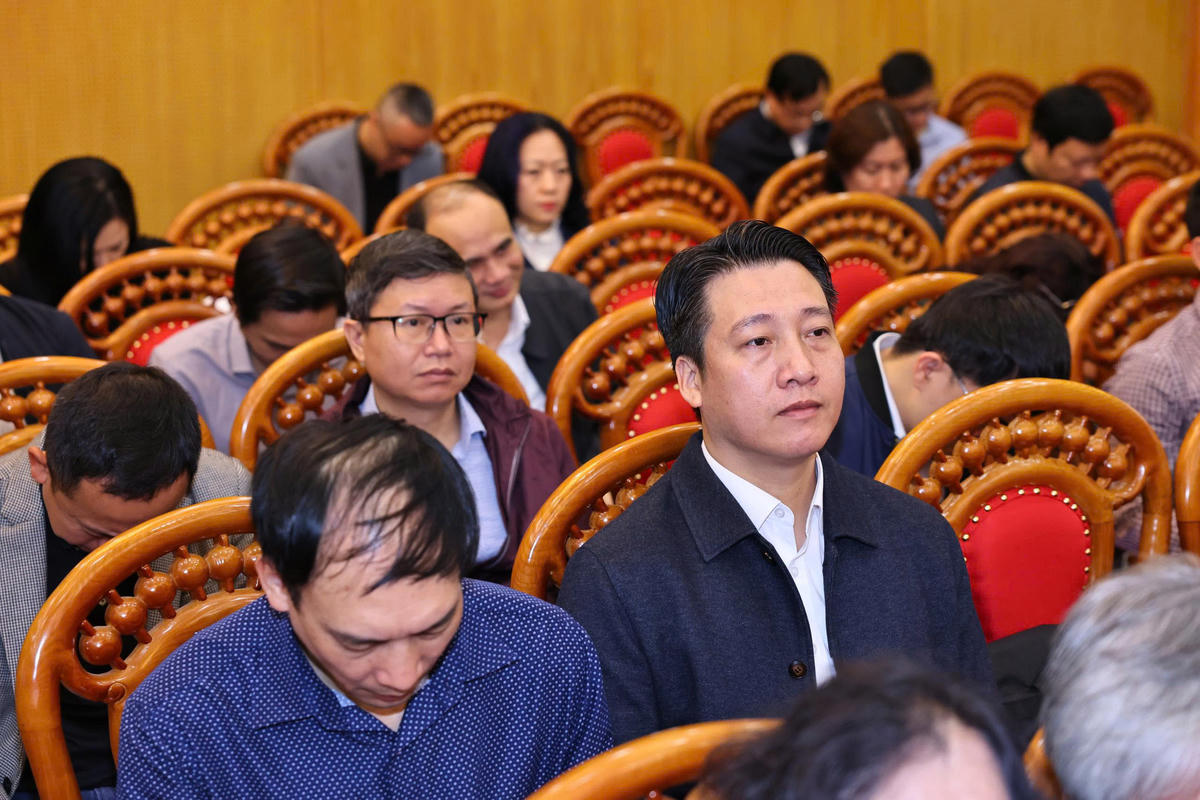 Các đại biểu dự hội nghị. Ảnh: Đức Vũ