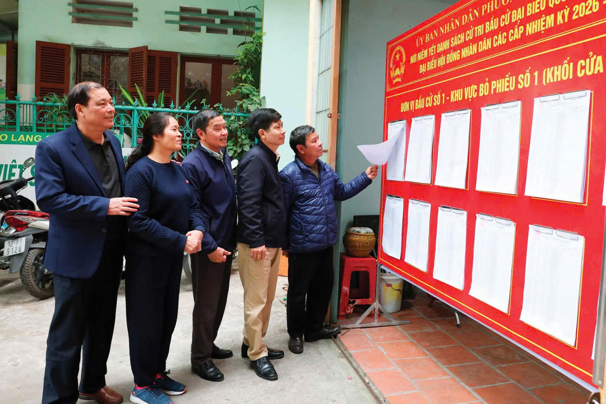 Lạng Sơn: Phát huy vai trò người có uy tín trong vận động bầu cử 