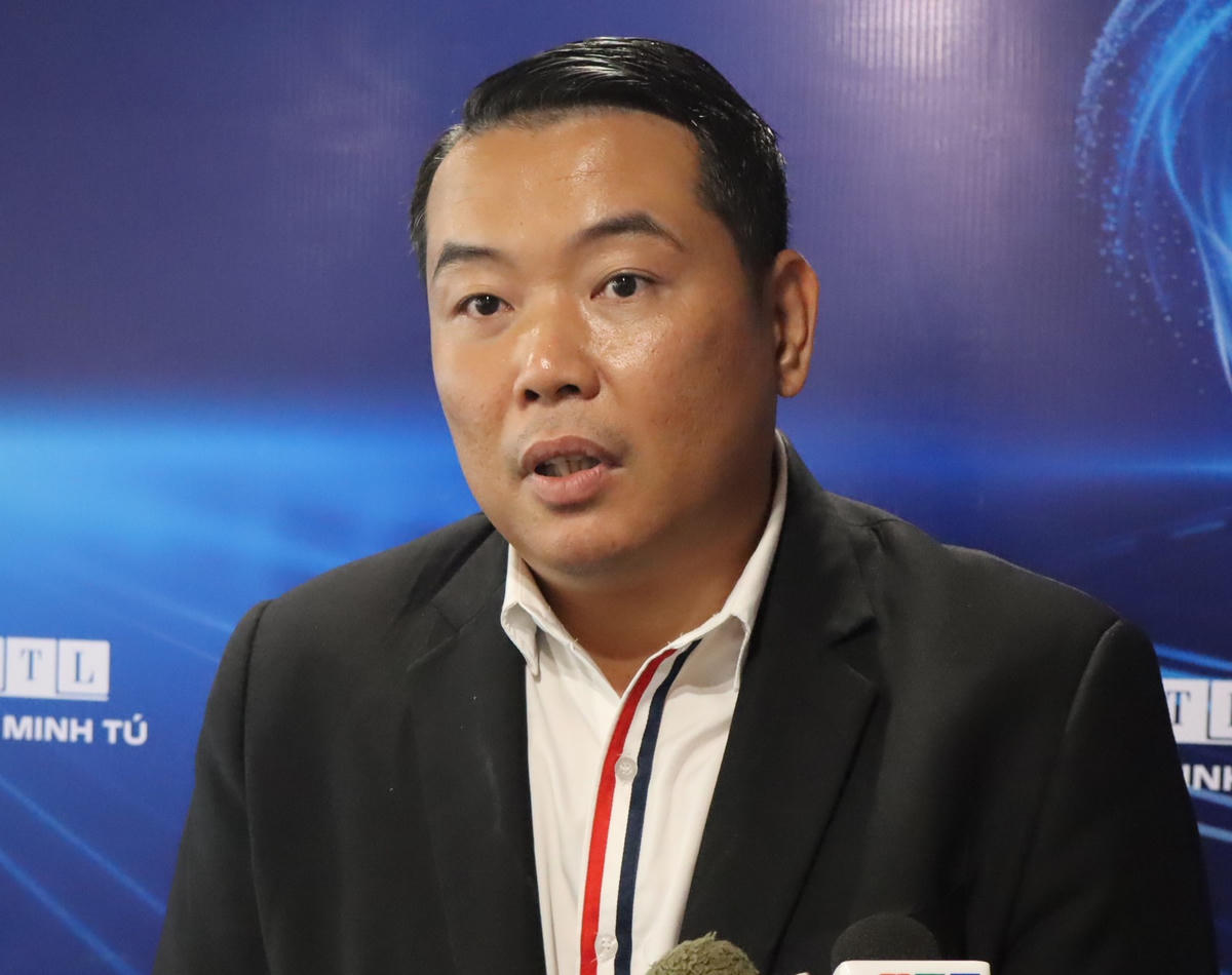 Ông Nguyễn Vũ Minh Hoàng – Tổng Thư ký Hội Liên lạc với người Việt Nam ở nước ngoài TPHCM. Ảnh: Hồng Phúc.