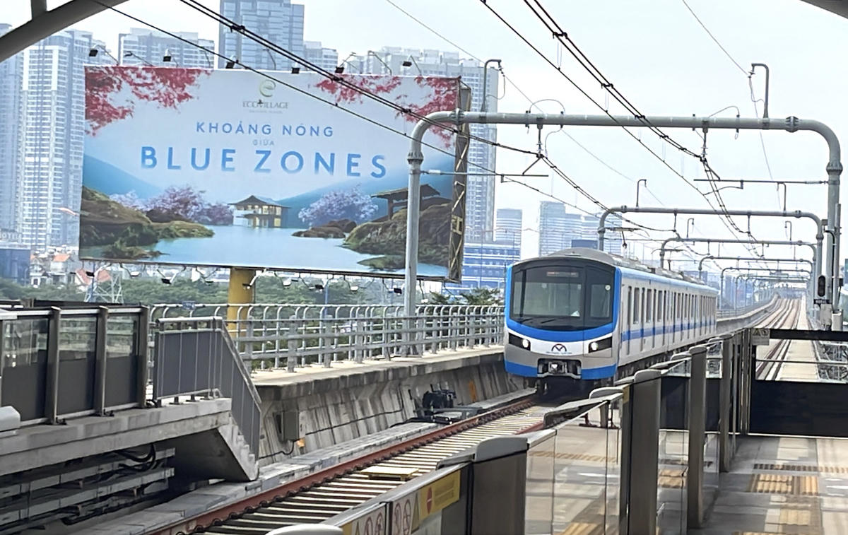 TPHCM xây dựng đồng loạt nhiều tuyến metro thời gian tới. Ảnh: Đ.Xá.