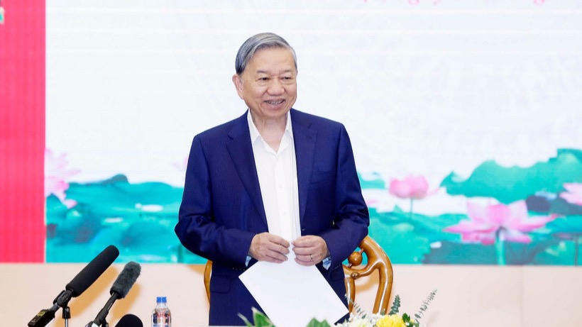 Tổng Bí thư Tô Lâm: Công tác chính trị, tư tưởng phải thực sự đi trước, mở đường