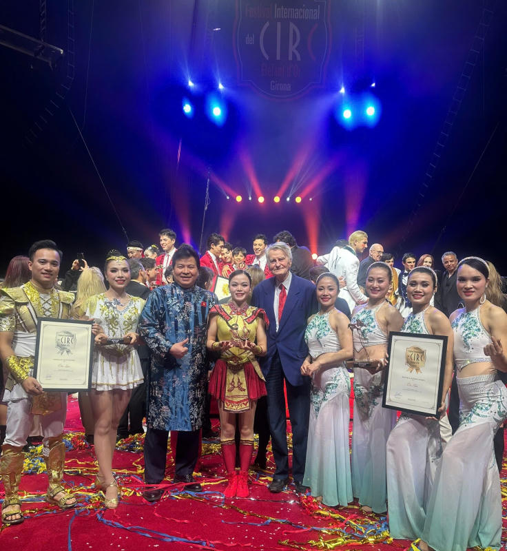 Xiếc Việt khẳng định vị thế trên trường quốc tế