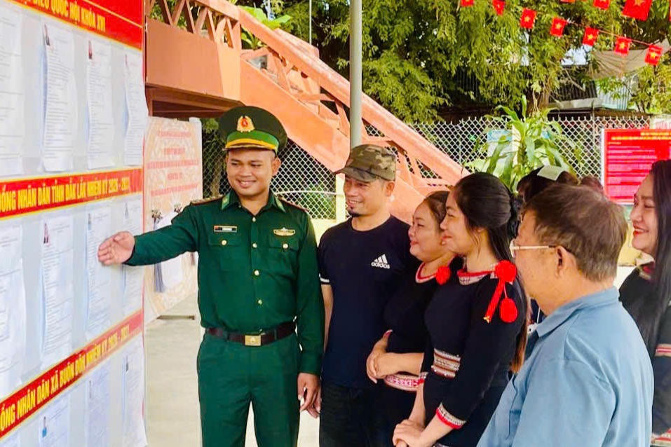 Hướng tới bầu cử đại biểu Quốc hội khoá XVI và HĐND các cấp nhiệm kỳ 2026-2031: Những lá phiếu nơi cột mốc biên cương