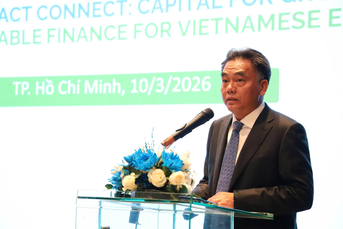 Ông Nguyễn Lộc Hà - Phó Chủ tịch UBND TP Hồ Chí Minh chia sẻ tại diễn đàn. Ảnh: P.Q.