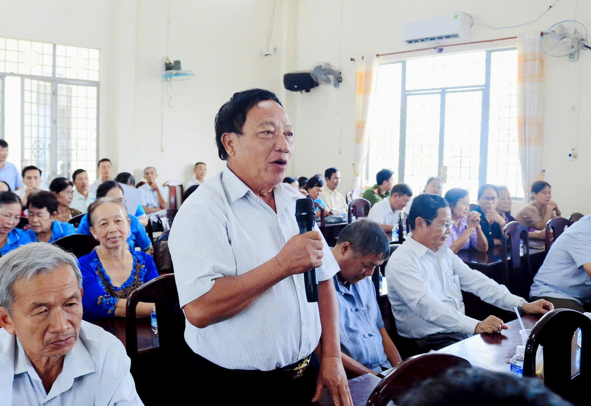 Cử tri bày tỏ sự đồng tình với các chương trình hành động của 5 ứng viên Đơn vị bầu cử số 3.