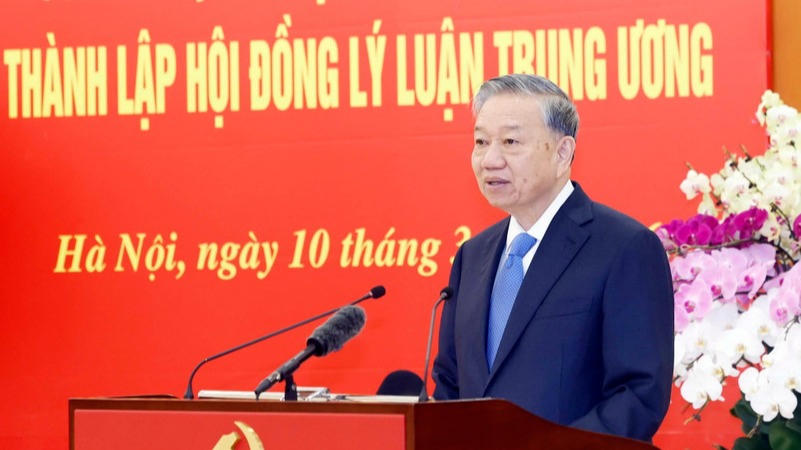 Tổng Bí thư Tô Lâm chủ trì Hội nghị công bố lập Hội đồng Lý luận TW nhiệm kỳ 2026-2031