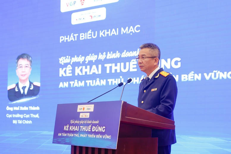 Ông Mai Xuân Thành phát biểu tại hội thảo.