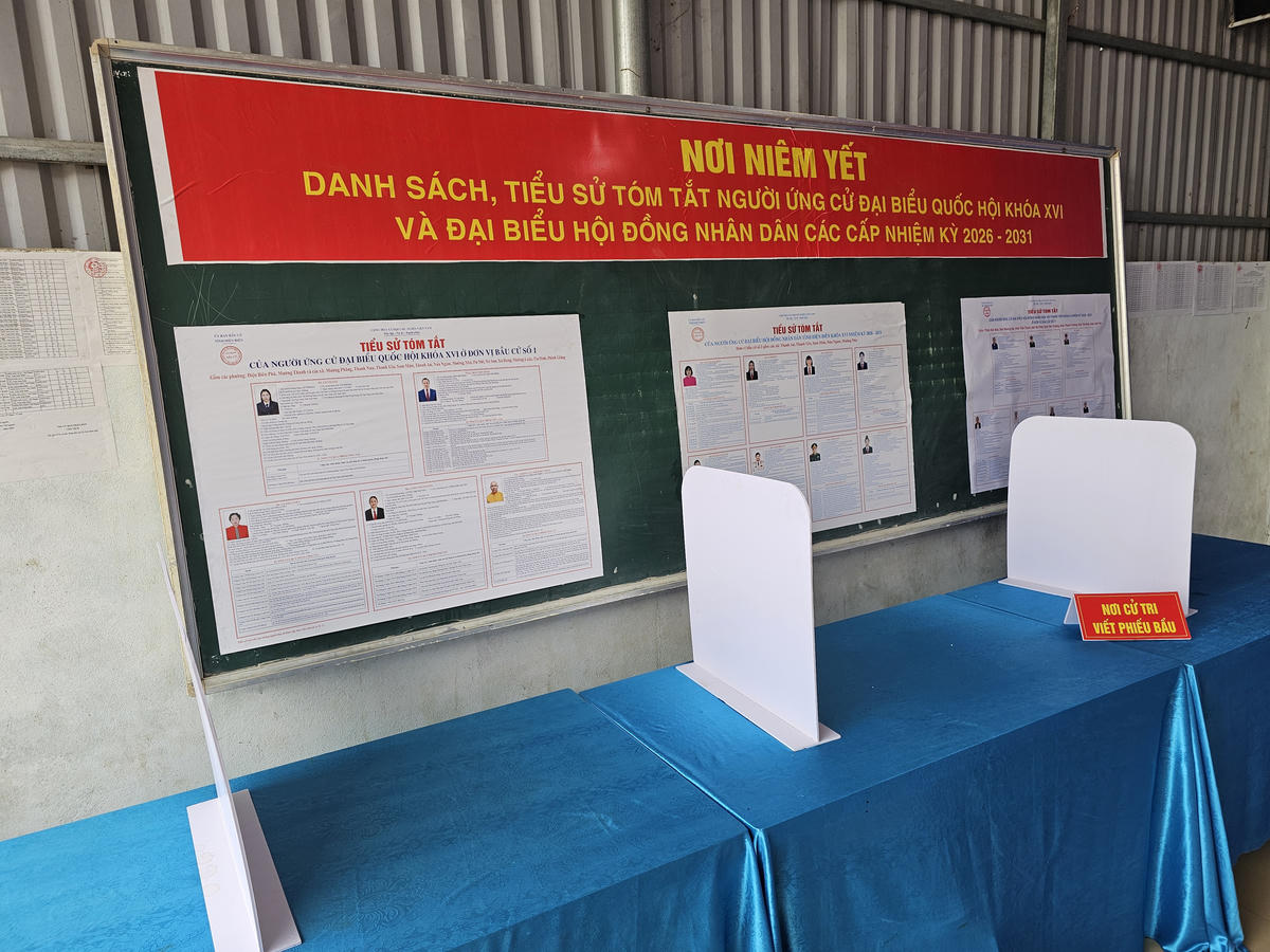 Điện Biên sẵn sàng để hơn 429.000 cử tri đi bầu cử