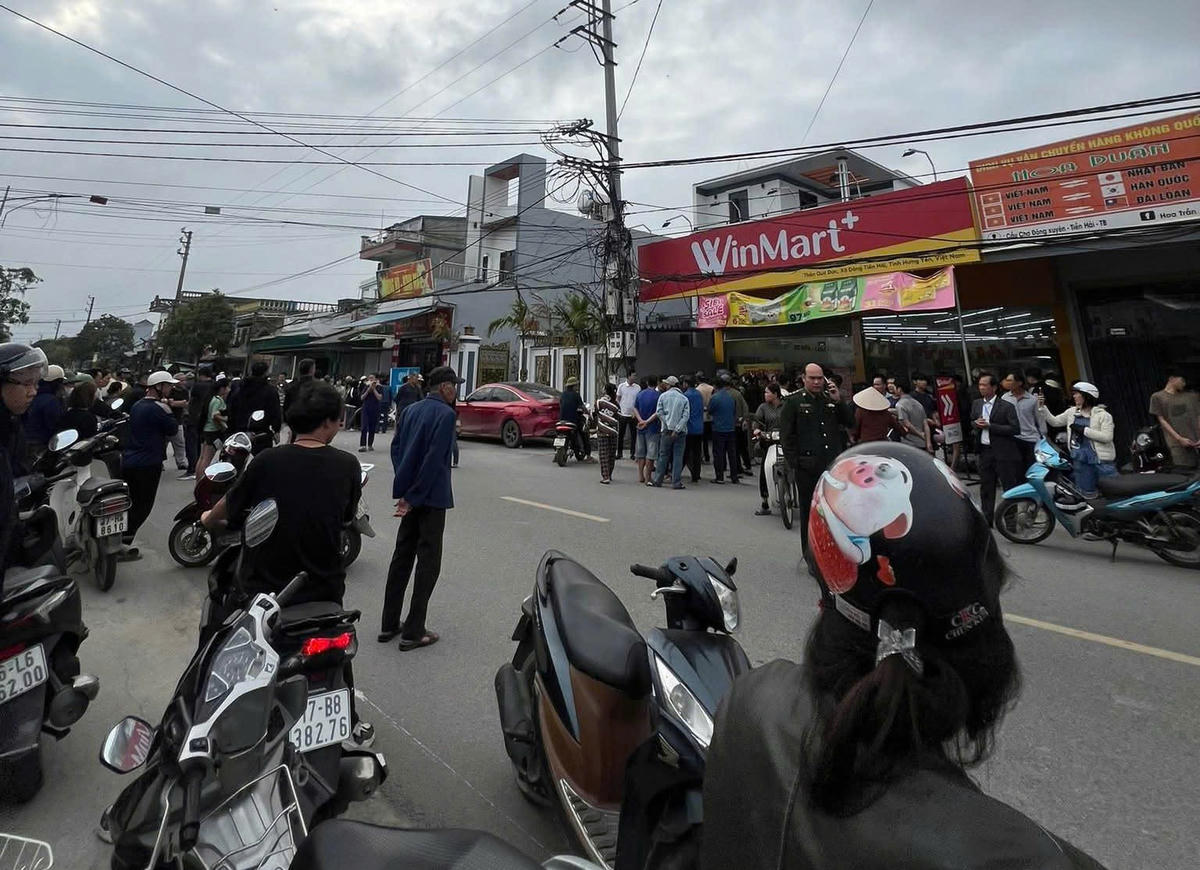 Hiện trường vụ việc. Ảnh: Người dân cung cấp