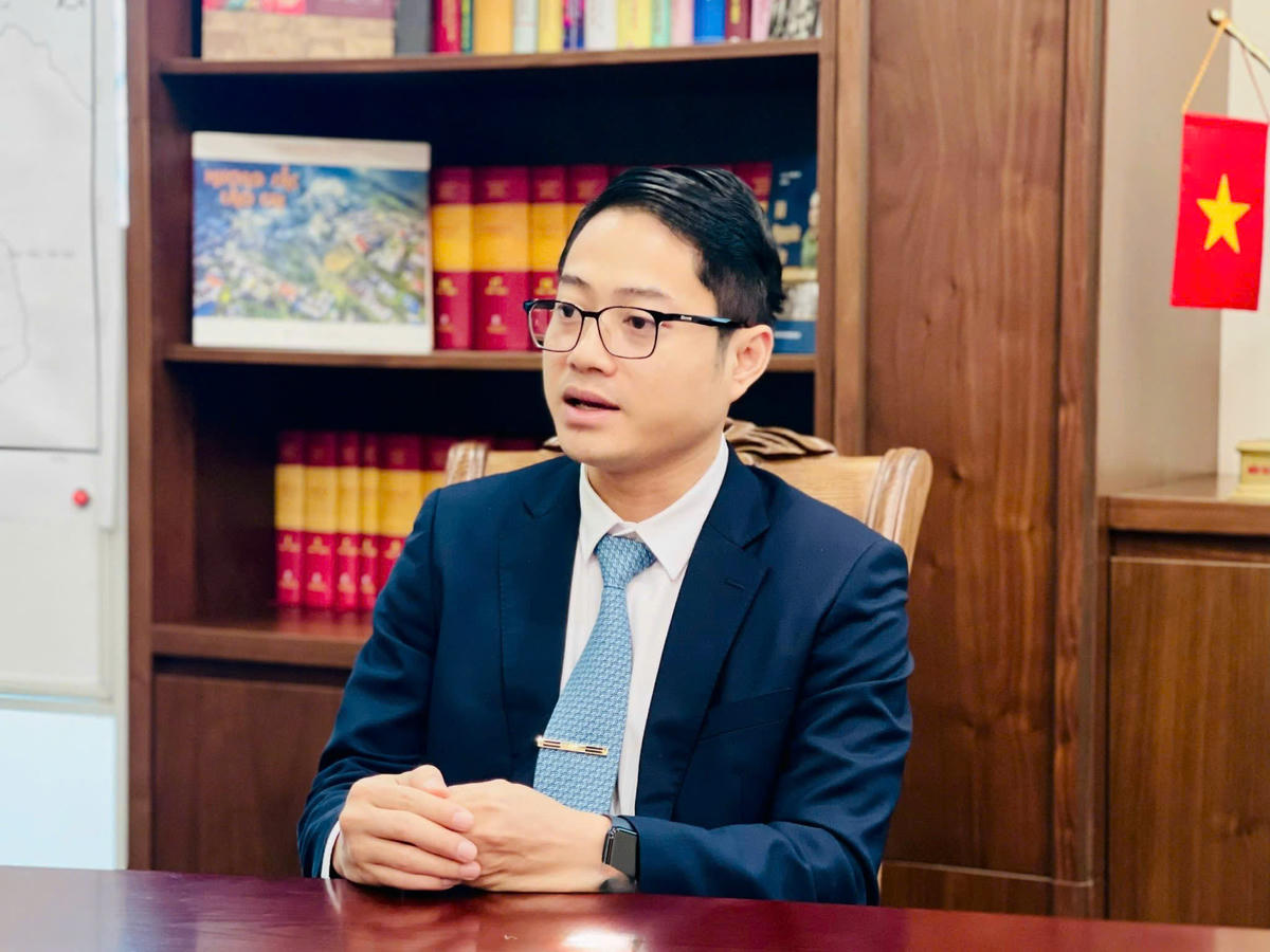 Ông Ngô Hoài Linh, Phó Chủ tịch Ủy ban MTTQ Việt Nam tỉnh Lào Cai. Ảnh: Thanh Xuân.