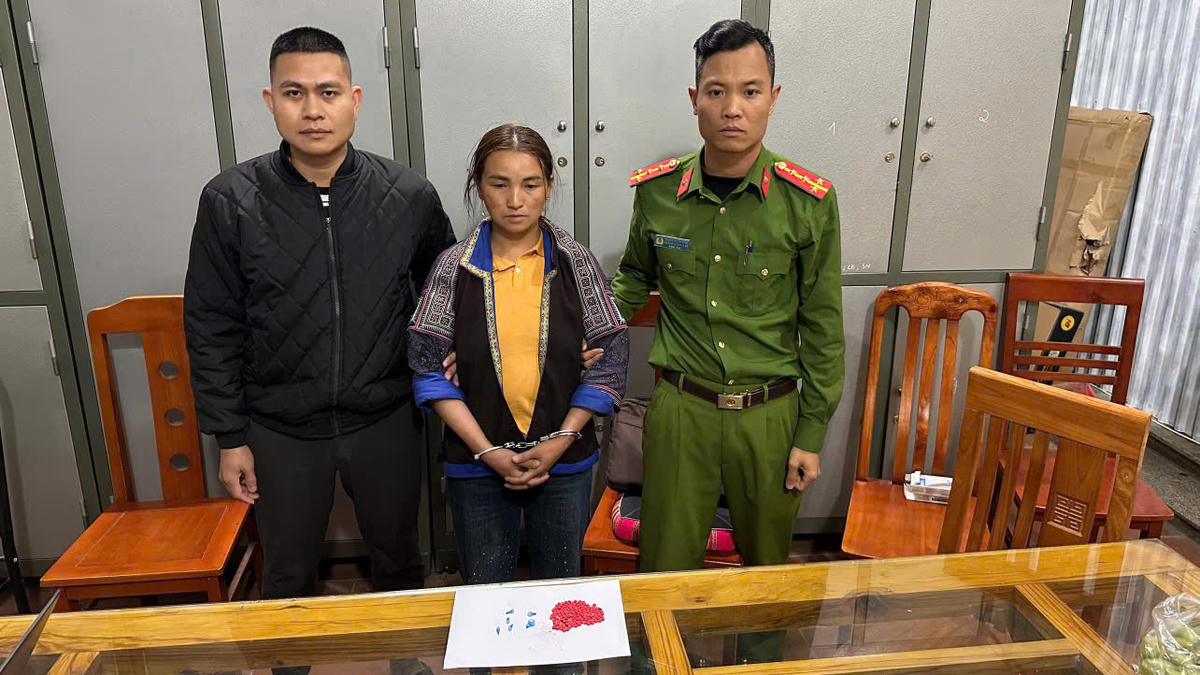 Công an Lào Cai triệt phá một vụ "mua bán trái phép chất ma túy" trên địa bàn. Ảnh: CAT Lào Cai.