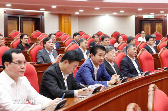 Đại biểu tham dự hội nghị. (Ảnh: Phương Hoa/TTXVN).