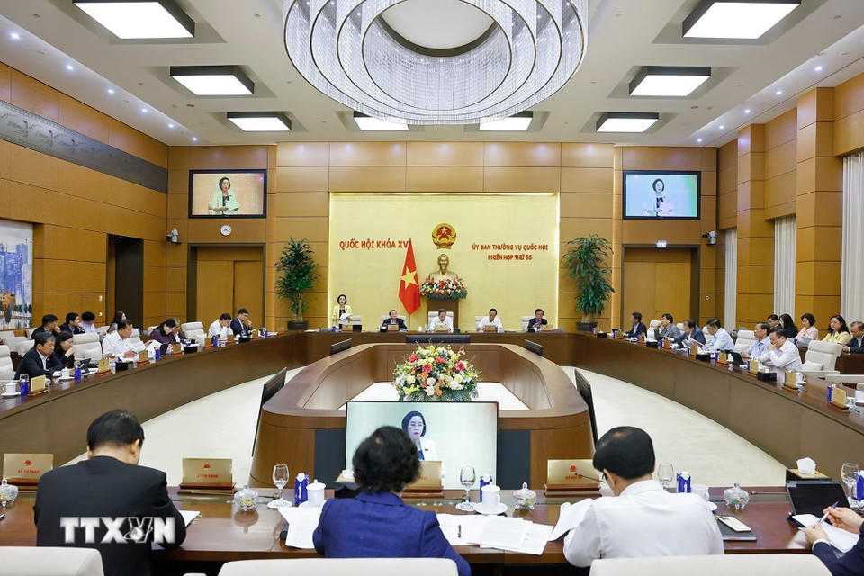 Quang cảnh phiên họp. (Ảnh: Doãn Tấn/TTXVN)