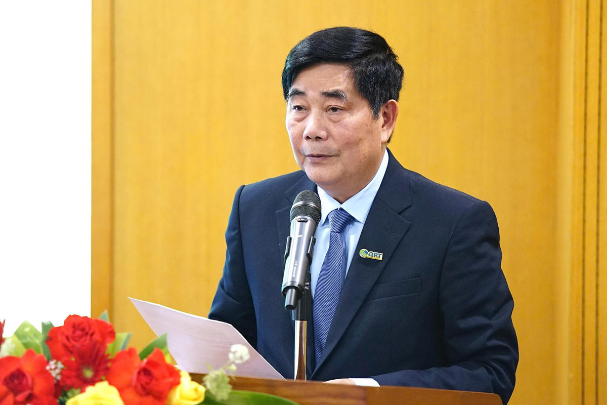 TS Cao Đức Phát, nguyên Bộ trưởng Bộ NN-PTNT, Chủ tịch Quỹ Cộng đồng phòng tránh thiên tai. Ảnh: NN