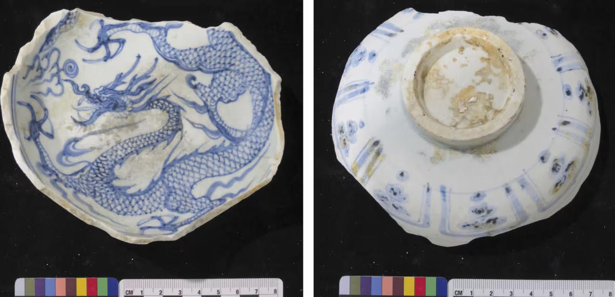 Tàu cổ 650 năm chở kho gốm sứ khổng lồ