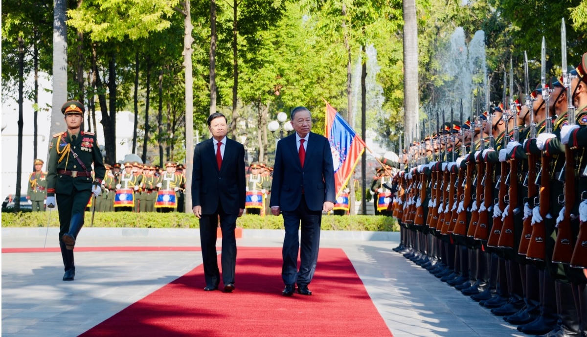 Điện mừng kỷ niệm 71 năm Ngày thành lập Đảng Nhân dân Cách mạng Lào