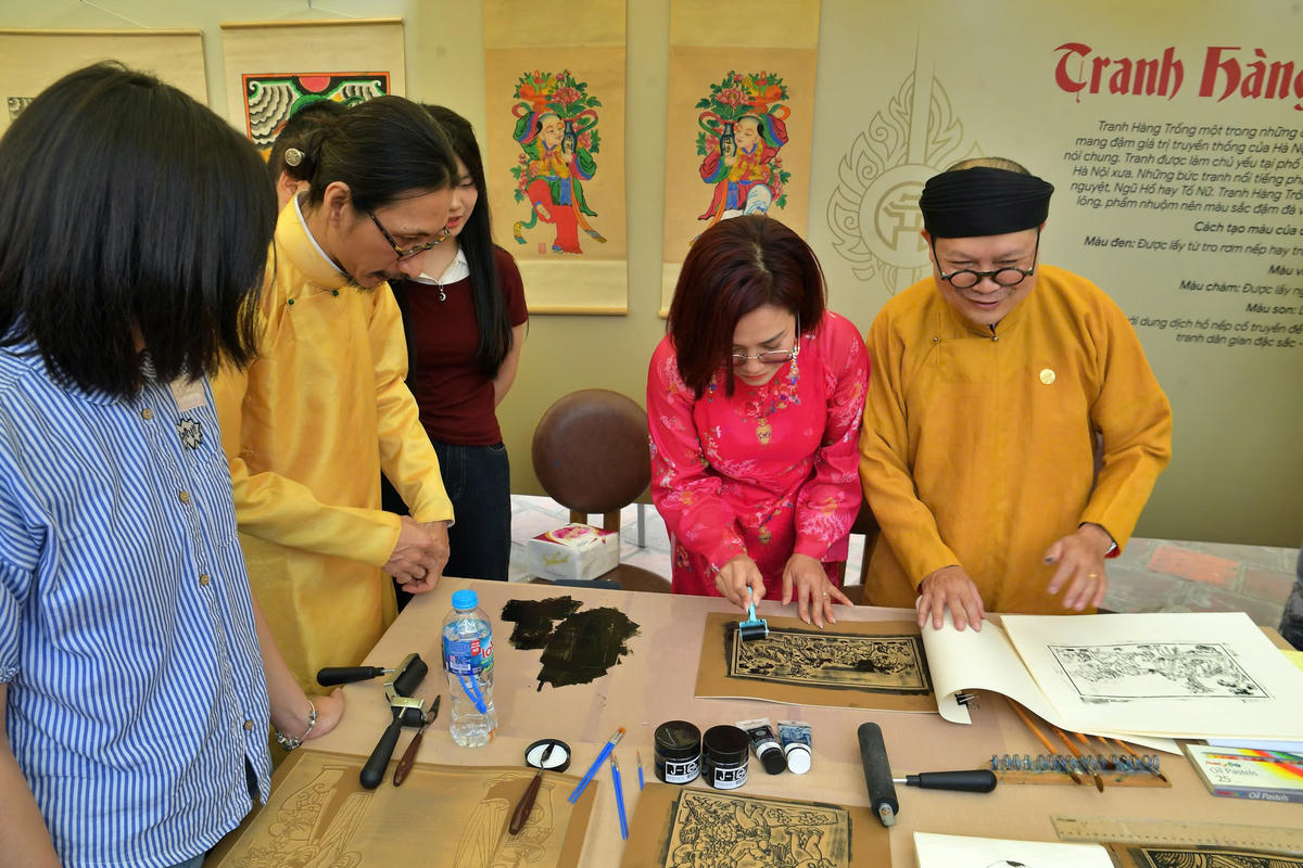 Không gian trải nghiệm thu hút nhiều du khách.