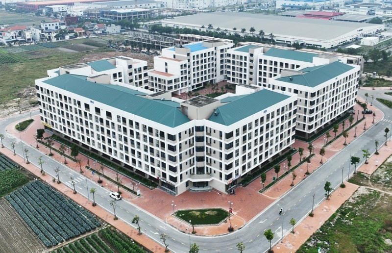 Dự án nhà ở xã hội phục vụ công nhân và chuyên gia tại KCN Đông Mai có quy mô khoảng 1.000 căn hộ, đáp ứng nhu cầu về chỗ ở cho hơn 4.000 người.