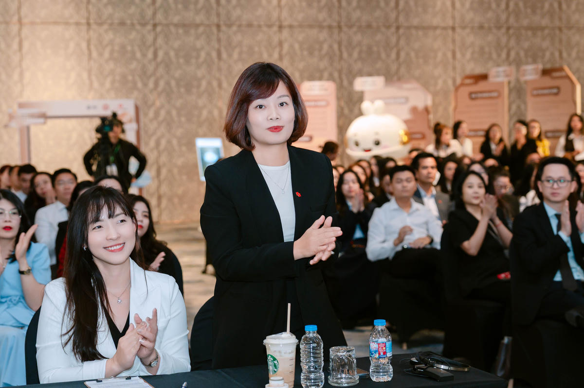 Bà Nguyễn Vân Linh, Phó Giám đốc Khối Ngân hàng Bán lẻ, Techcombank.