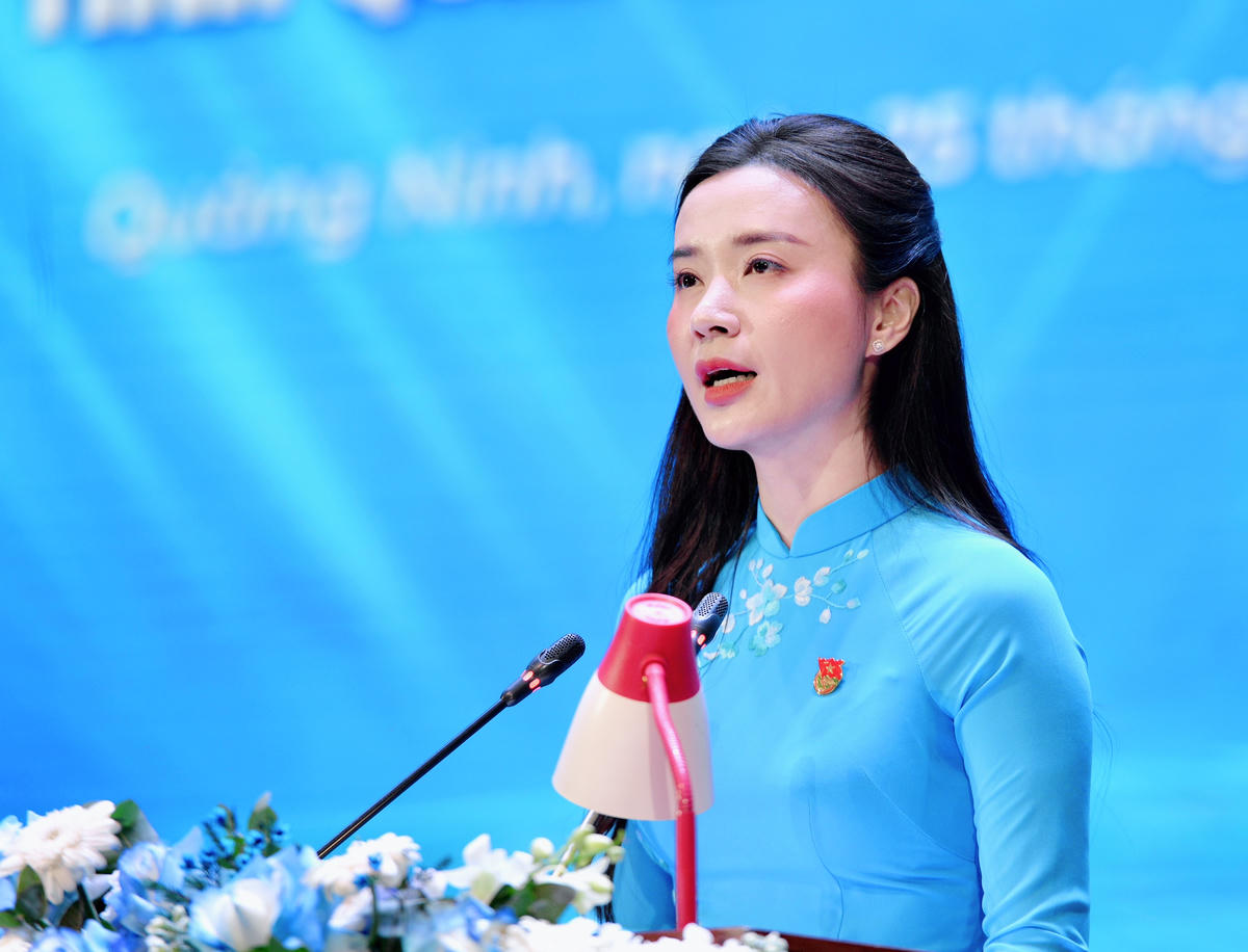 Phó Chủ tịch Ủy ban MTTQ Việt Nam tỉnh, Bí thư Tỉnh đoàn Quảng Ninh Nguyễn Phương Thảo khẳng định, tuổi trẻ Quảng Ninh sẽ không ngừng nỗ lực trong học tập, lao động và sáng tạo, quyết tâm góp sức xây dựng Quảng Ninh trở thành tỉnh giàu đẹp, văn minh, hiện đại và hạnh phúc.