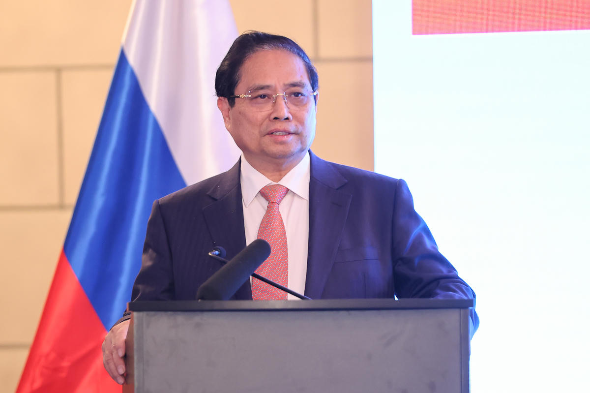 Thủ tướng chia sẻ về một số nội dung hợp tác cụ thể - Ảnh: VGP/Nhật Bắc