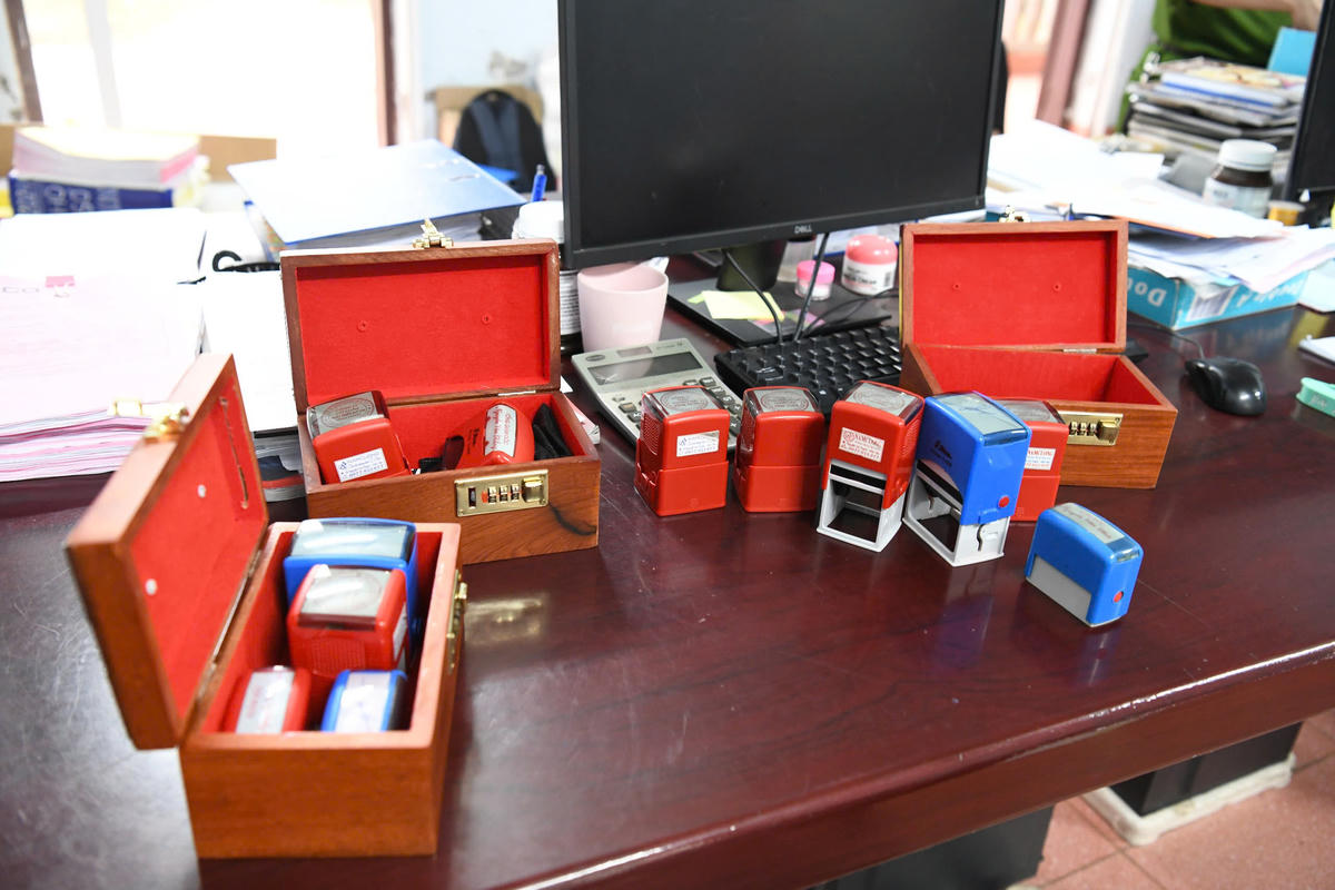 Núp bóng doanh nghiệp, các đối tượng cộm cán này gây bức xúc trong dư luận. Ảnh: CACC.