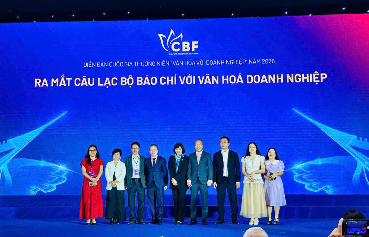 Ra mắt Câu lạc bộ Báo chí với Văn hoá Doanh nghiệp.