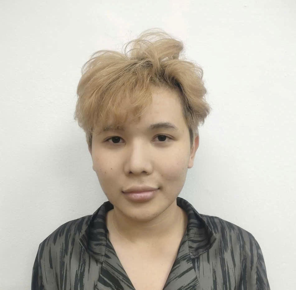 Đối tượng Phan Ngọc Gia Huy tại cơ quan điều tra. Ảnh: CV.