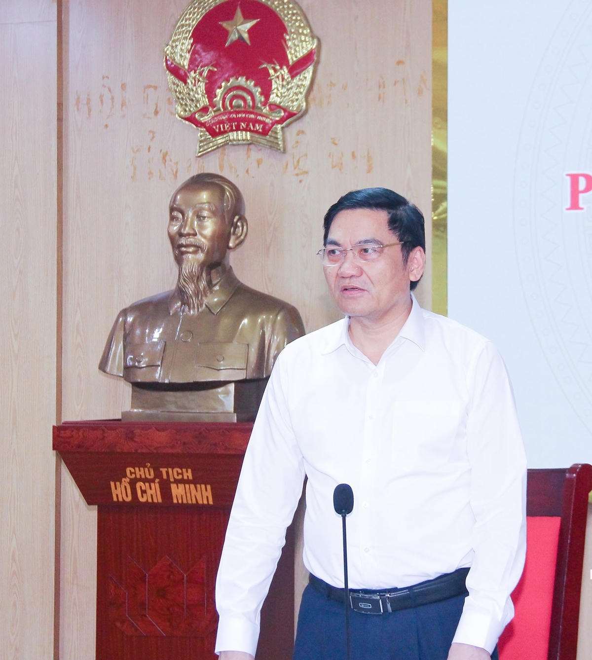 Ông Hoàng Nghĩa Hiếu - Phó Bí thư Thường trực Tỉnh ủy, tân Chủ tịch HĐND tỉnh khóa XIX, nhiệm kỳ 2026–2031. Ảnh: PB