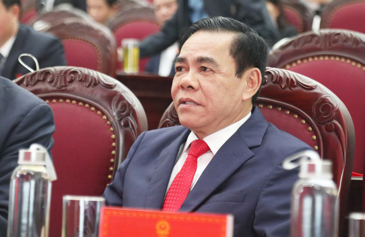 Ông Võ Trọng Hải - Phó Bí thư Tỉnh ủy được HĐND bầu giữ chức vụ Chủ tịch UBND tỉnh Nghệ An nhiệm kỳ 2026 - 2031. Ảnh: PB