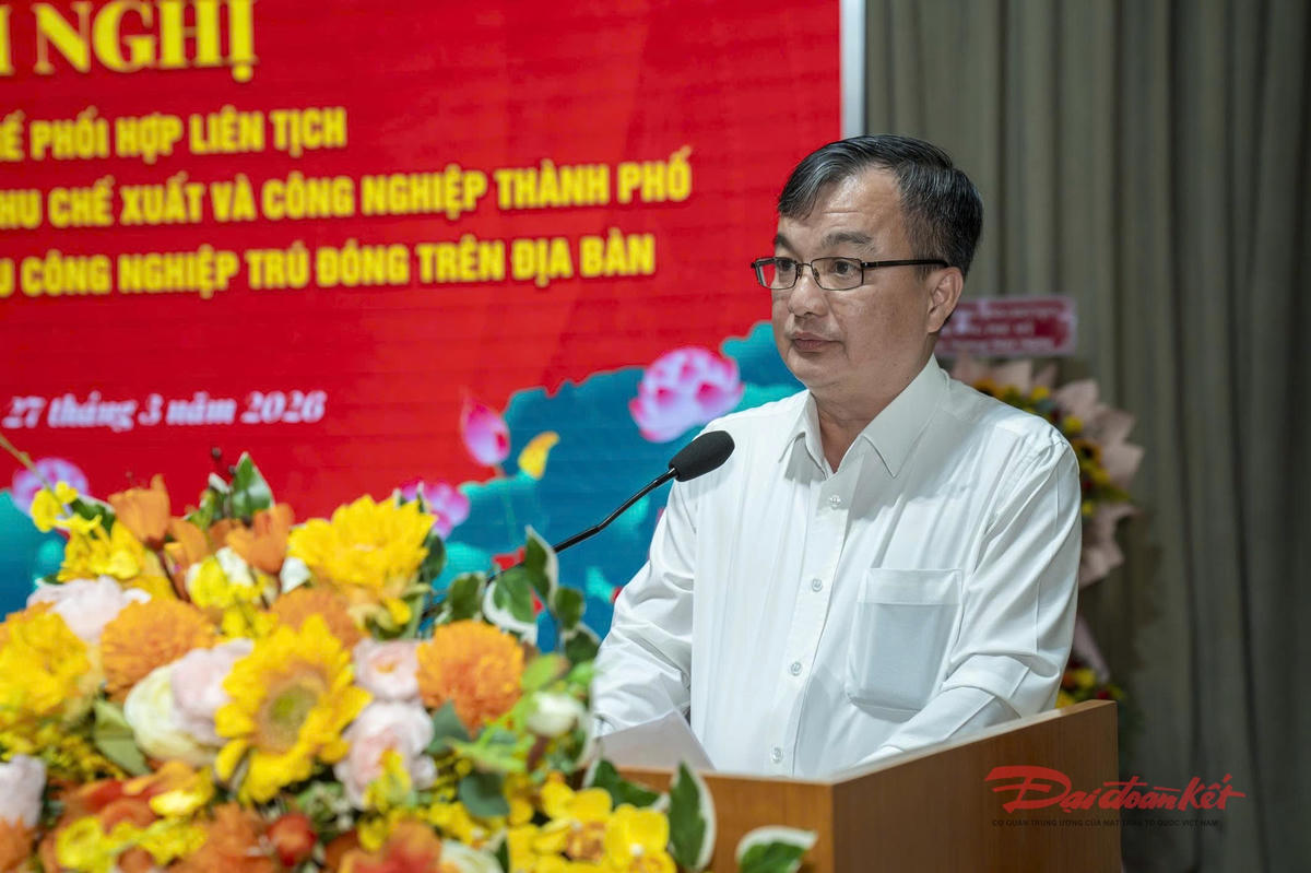 Đại biểu phát biểu tại Hội nghị. Ảnh: M.C