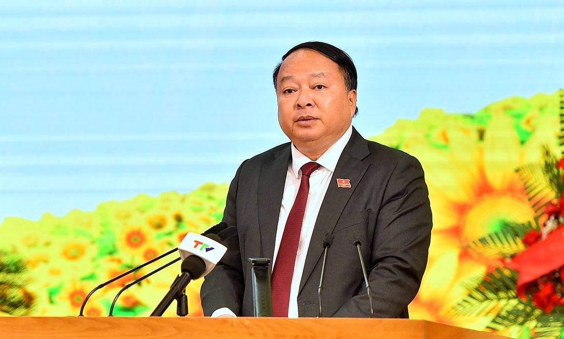 Ông Phan Huy Ngọc - Chủ tịch UBND tỉnh Tuyên Quang. Ảnh: Báo Tuyên Quang.