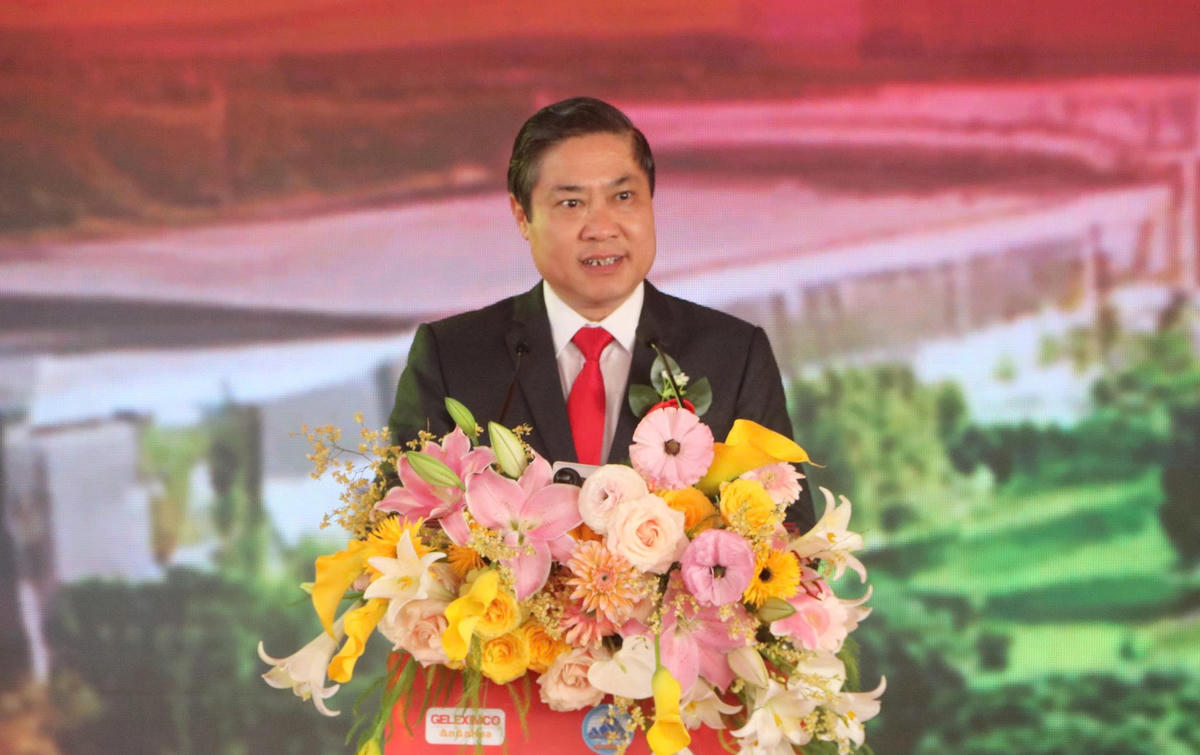 Ông Phan Thái Bình, Phó Chủ tịch UBND TP Đà Nẵng phát biểu tại buổi lễ. Ảnh: Chí Đại.