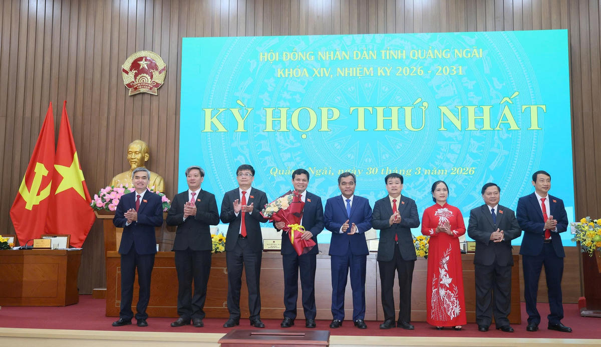 Ông Nguyễn Đức Tuy tái đắc cử Chủ tịch HĐND tỉnh khóa XIV, nhiệm kỳ 2026-2031. Ảnh: CV.