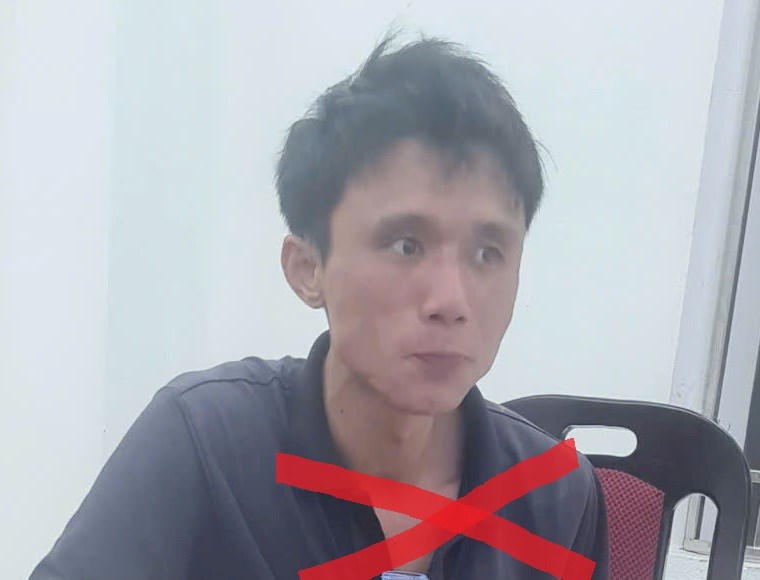 Đối tượng Lê Văn Tuấn tại cơ quan công an. Ảnh: Công an TP Hải Phòng.&nbsp;