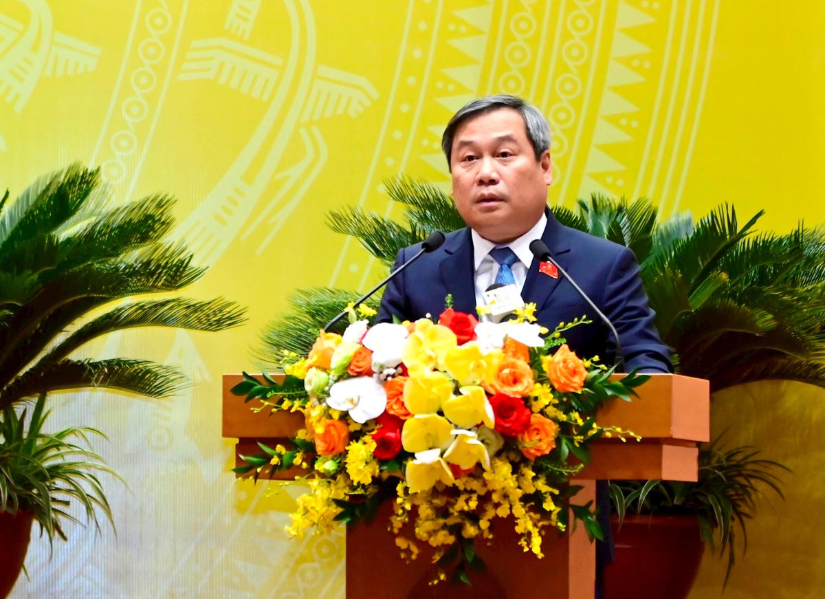 Chủ tịch UBND TP Hà Nội Vũ Đại Thắng.