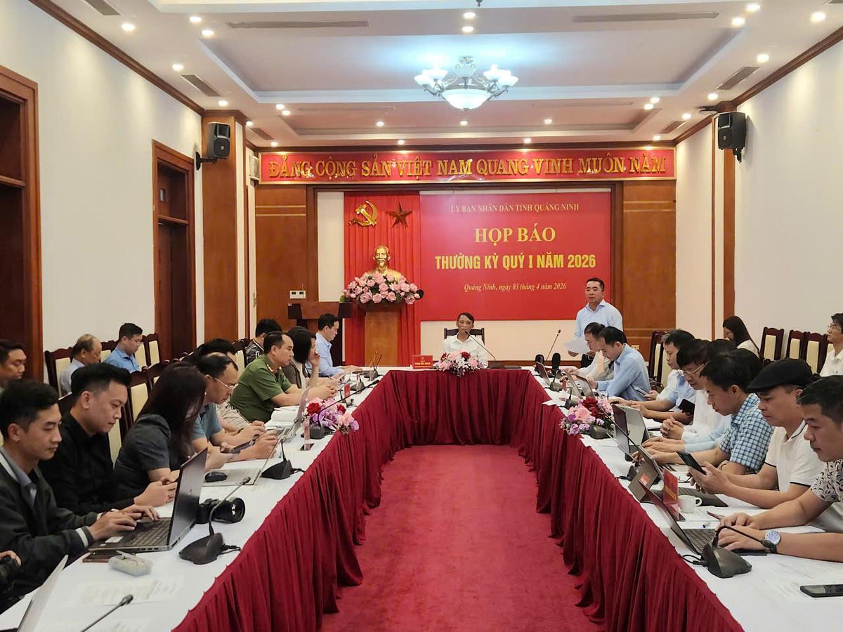 Quang cảnh cuộc họp báo.Ảnh: NA.&nbsp;