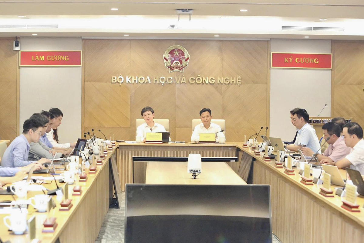 Quang cảnh buổi làm việc.