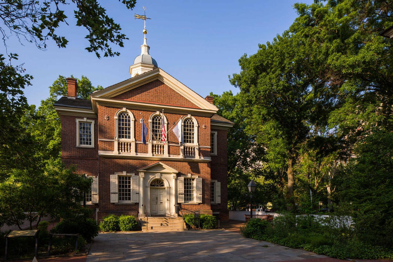 Tòa nhà Carpenters 'Hall thời điểm hiện tại. Ảnh: CNN.