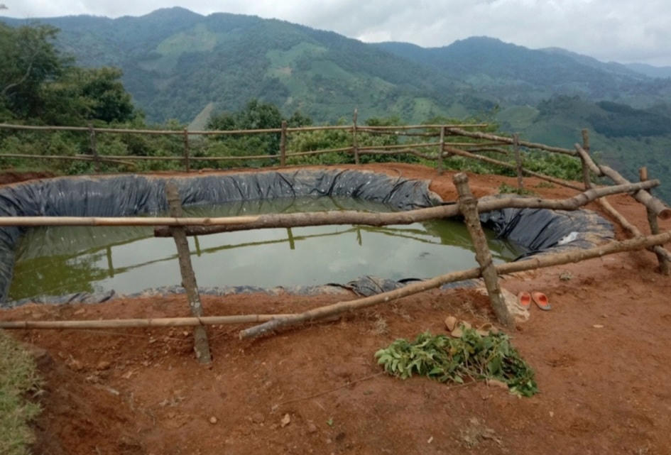 Nơi xảy ra vụ đuối nước thương tâm. Ảnh: Quang Phấn