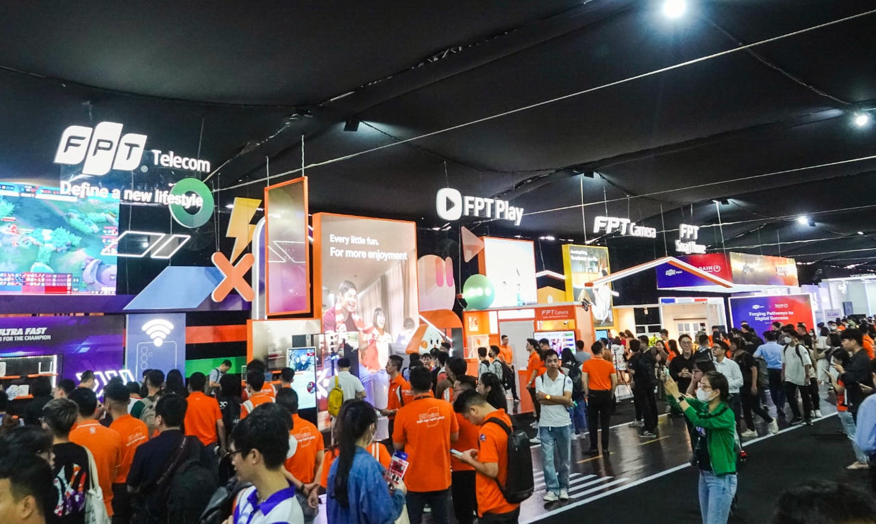 FPT Telecom tổ chức “đấu trường” game tại FPT Techday 2023.