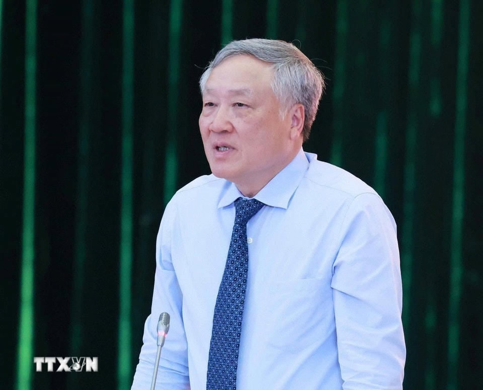 Phó Thủ tướng Thường trực Nguyễn Hòa Bình phát biểu. (Ảnh: Thống Nhất/TTXVN)