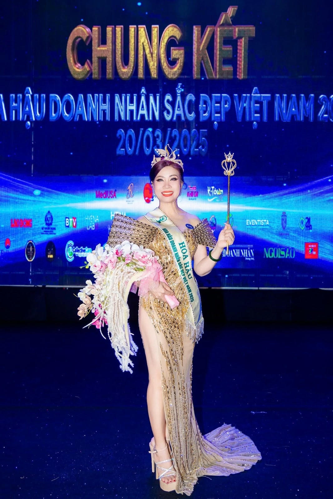 Tân Hoa hậu Doanh nhân Sắc đẹp Việt Nam 2025 Nguyễn Thị Đơn.