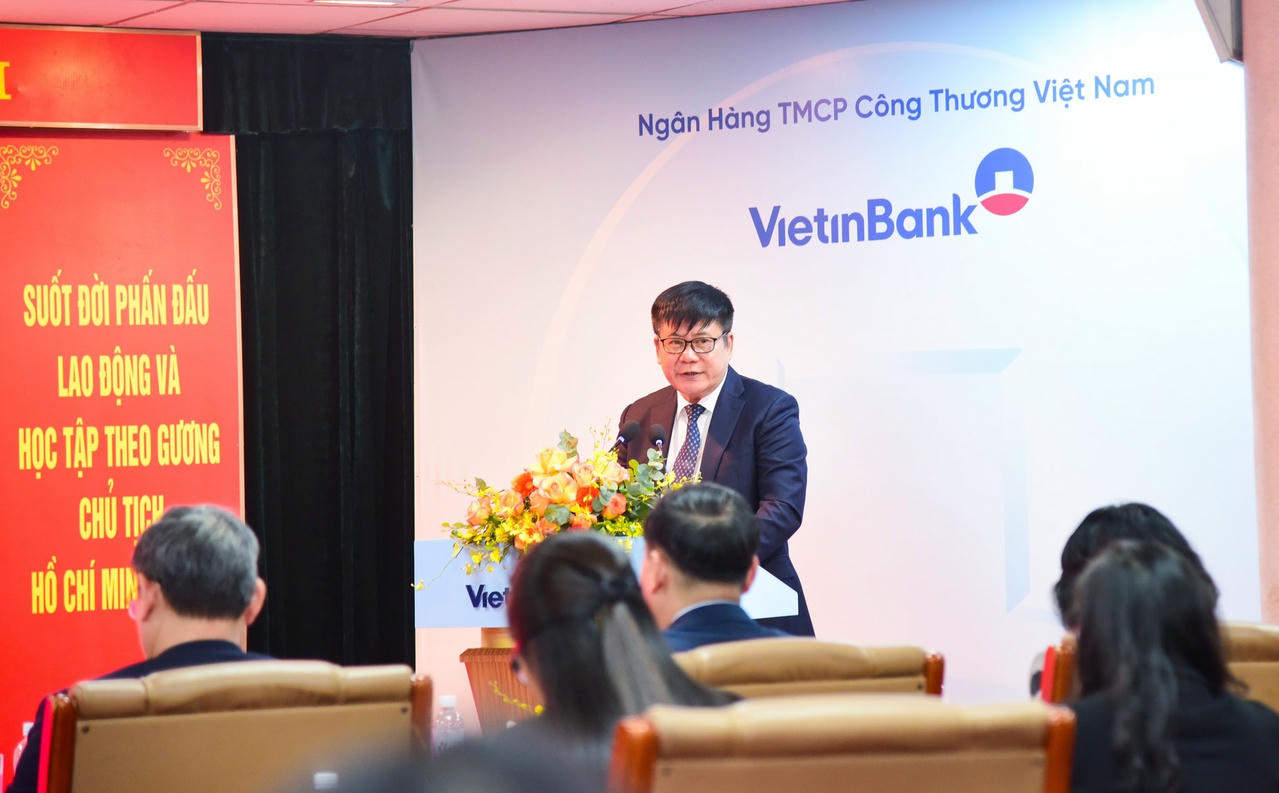 ÔngTrần Kiên Cường phát biểu tại buổi Lễ.