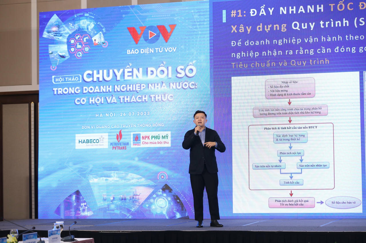 Ông Bùi Trung Thành, Giám đốc Tư vấn Chuyển đổi số khu vực miền Bắc - Công ty Cổ phần Base Enterprise.
