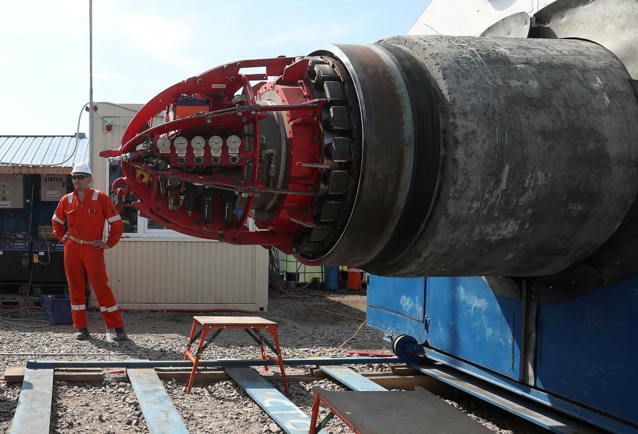 Đường ống dẫn dầu Nord Stream 2. Ảnh: Reuters.