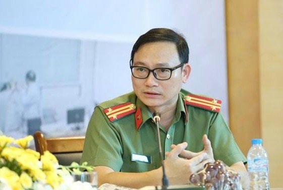 Thượng tá, Tiến sĩ Đào Trung Hiếu, chuyên gia tội phạm học.