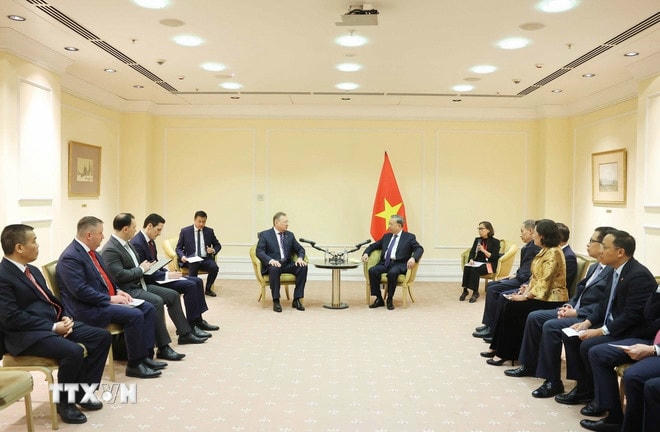Tổng Bí thư Tô Lâm tiếp ông Sergei Kudryashov, Tổng Giám đốc Công ty Cổ phần dầu khí Zarubezhneft của Nga. (Ảnh: Thống Nhất/ TTXVN) ttxvn-tong-bi-thu-cong-ty-dau-khi-nga-3-resize.jpg