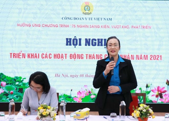 Đối với khối y tế, các bệnh viện đều tự chủ nên công đoàn cơ sở vẫn tiếp tục hoạt động. (Ảnh minh họa: PV/Vietnam+) hoi-nghi-cong-doan.jpg