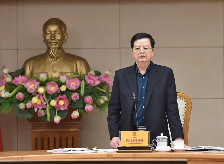 Phó Thủ tướng Mai Văn Chính phát biểu. (Nguồn: Chinhphu.vn)